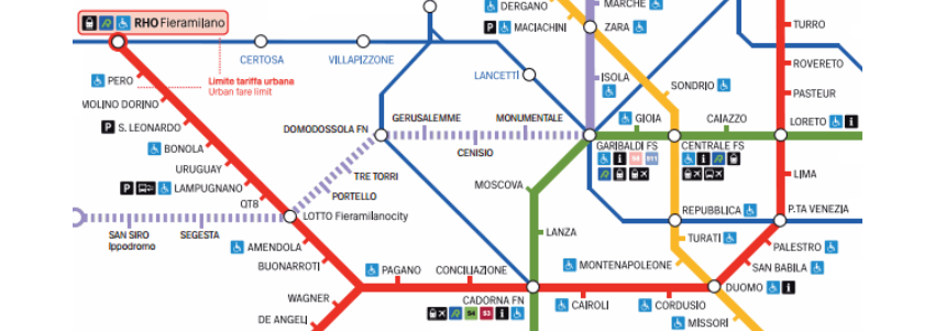 raggiungere la fiera di Milano a Rho